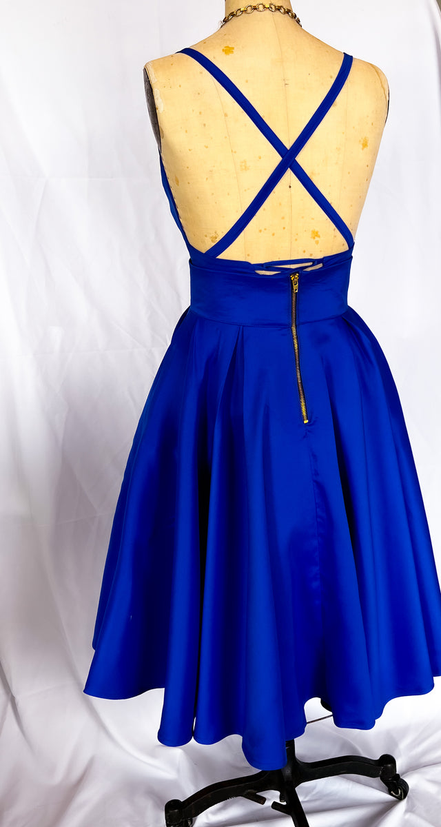 Milana Midi Dress Set ( BLUE DRESS) – SttiLo boutique