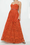 Bella Tangerine Dress