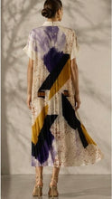 Monet Pleated Midi Dress