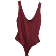Burgundy Bodysuiy
