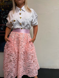 Flower Pink Skirt by Battaglia