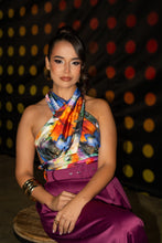 Acuarela Ruffles and Infinity Blouse by Battaglia