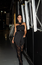 Black Sheer Lace Pants