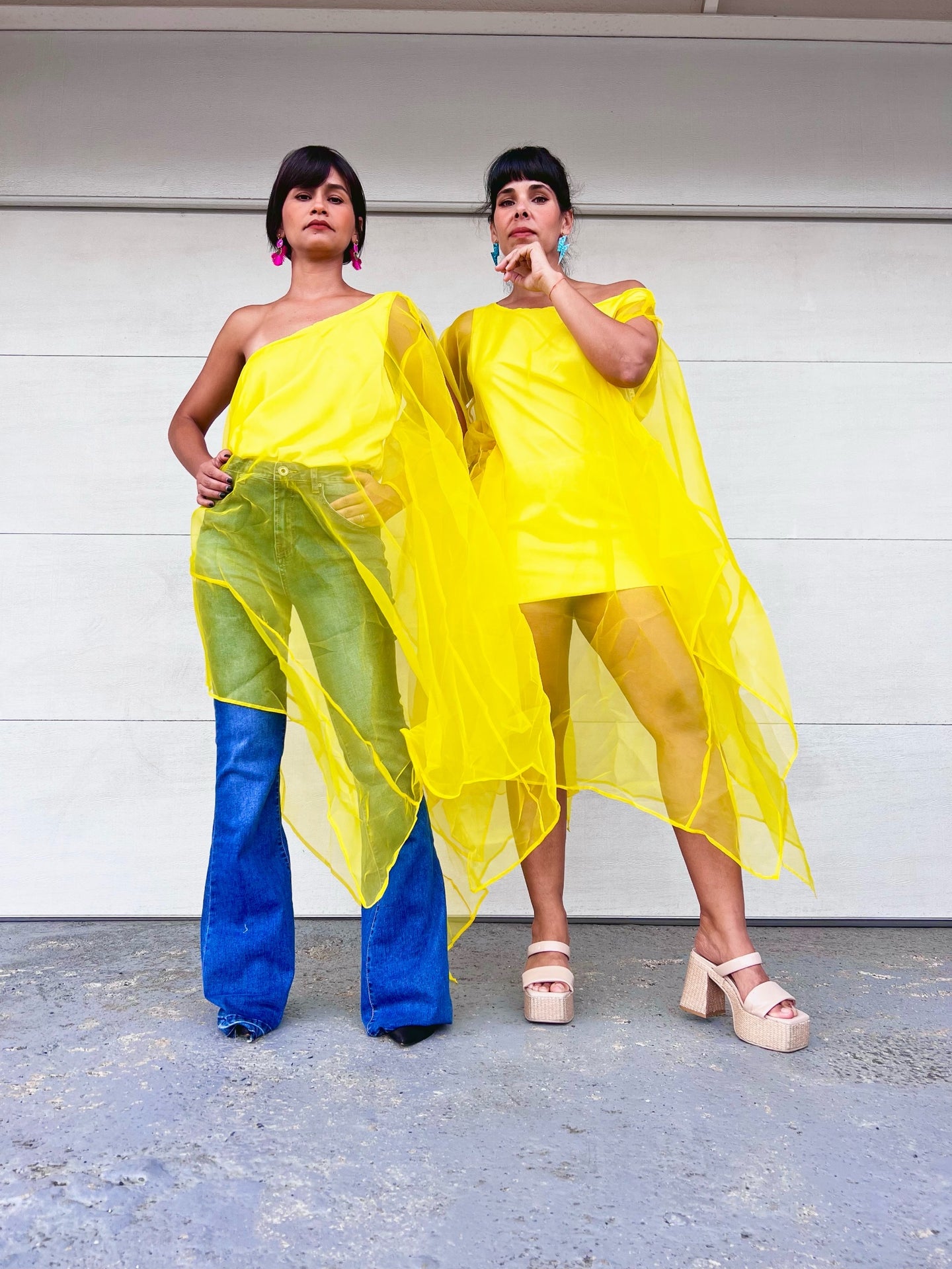 Calf Yellow Dress