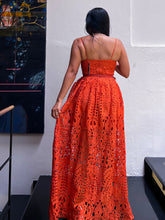 Bella Tangerine Dress