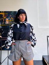White and Black Imperial blouse , Special, edition by Battaglia