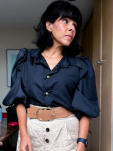 Noir Timeless Blouse by Battaglia