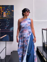 One Shoulder Maxi tunic by Battaglia