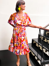 Paola Flower Caribbean Flavor Dress