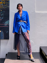 Sheer Blue Blouse by Battaglia