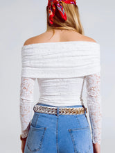 White Lace Blouse
