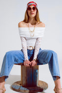 White Lace Blouse
