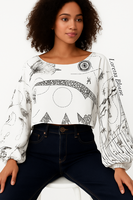 Loretta Blouse by Battaglia