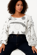 Loretta Blouse by Battaglia