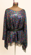 Vibrant Sequin Tunic