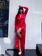 Scarlett Satin Dress