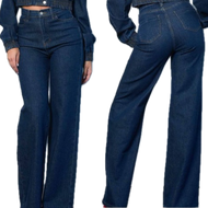 Índigo High- Rise Jeans