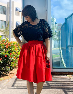 Battaglia’s Red Skirt