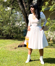 White Classic Skirt BATTAGLIA