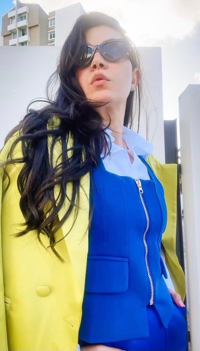 Charles Cobalt Vest