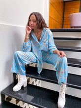 Caribbean Life PJ Pants  (Baby Blue)